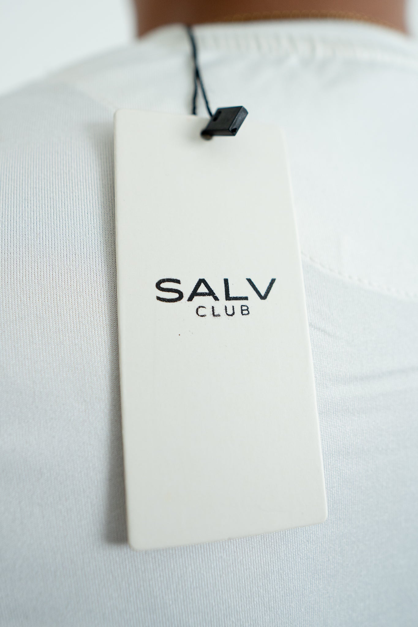 T-Shirt Vellutato - White snow - SALV CLUB